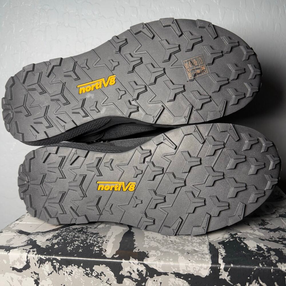 NORTIV 8 Men Military Tactical Boots Lightweight Motorcycle Combat Hiking Shoes - Picture 6 of 8